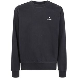 Arte Antwerp Men Small Heart And Logo Crewneck